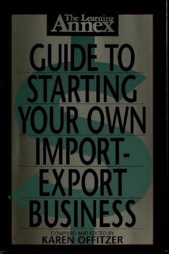 Guide to Starting Your Own Import/Export Business