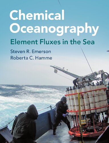 Chemical Oceanography : Element Fluxes in the Sea