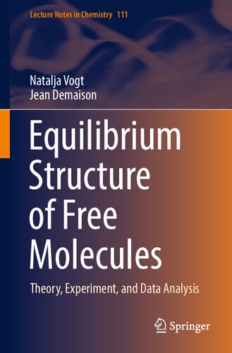 Equilibrium Structure of Free Molecules: Theory, Experiment, and Data Analysis