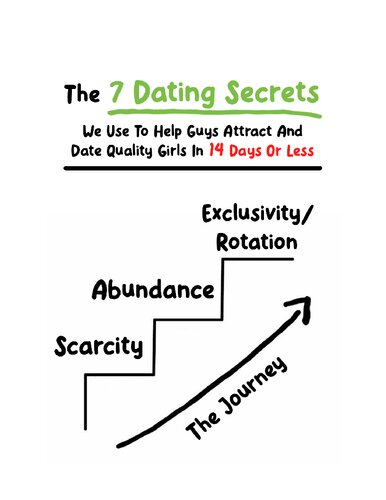 The 7 Dating Secrets We Use To Help Guys Attract And Date Quality Girls In 14 Days Or Less