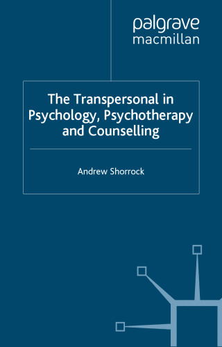 Transpersonal in Psychology, Psychotherapy and Counselling