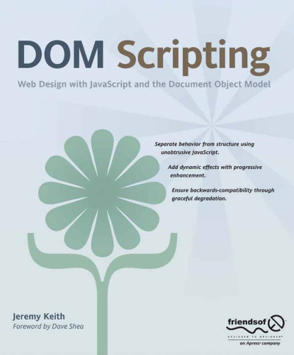 DOM Scripting: Web Design with JavaScript and the Document Object Model