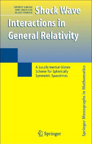 Shock Wave Interactions in General Relativity: A Locally Inertial Glimm Scheme for Spherically Symmetric Spacetimes