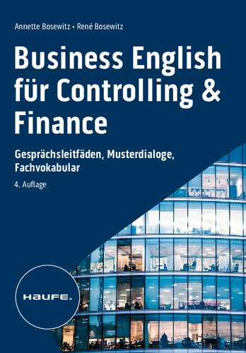 Business English für Controlling & Finance - inkl. Arbeitshilfen online: Gesprächsleitfäden, Musterdialoge, Fachvokabular