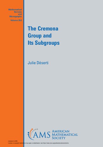 The Cremona Group and Its Subgroups