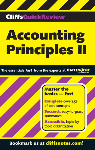 Accounting Principles II (Cliffs Quick Review)