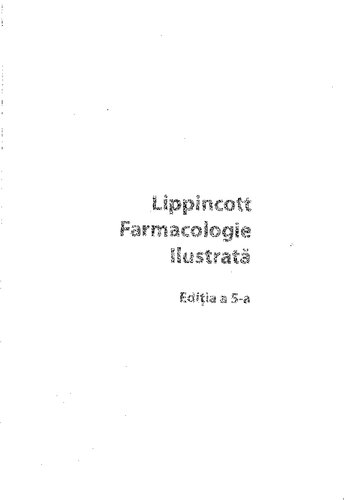 LIPPINCOTT: farmacologie ilustrata