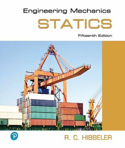 Engineering Mechanics: Statics, 15th edition