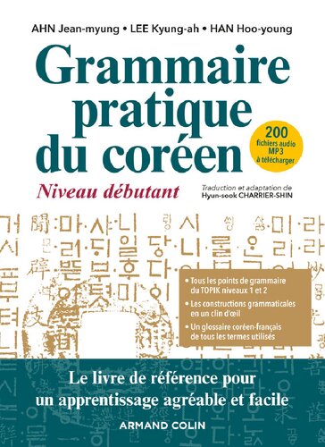 Grammaire pratique du coréen : Niveau débutant (Hors Collection) (French Edition)