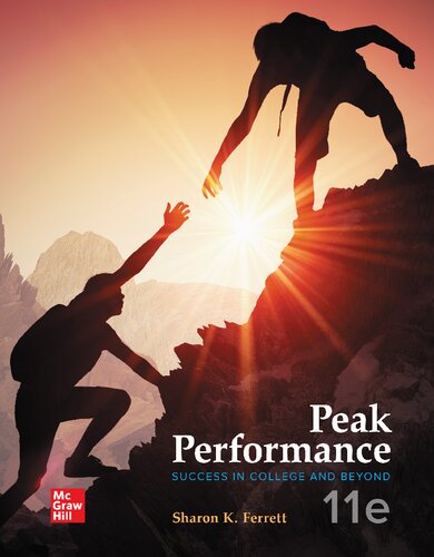 Peak Performance: Success in College and Beyond 11th Edition