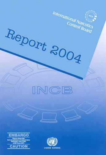 Report of the International Narcotics Control Board 2004