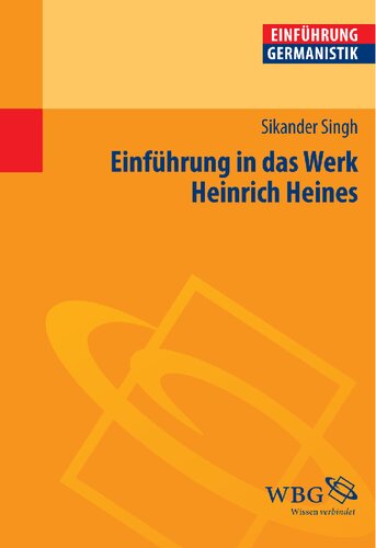 Einführung in das Werk Heinrich Heines