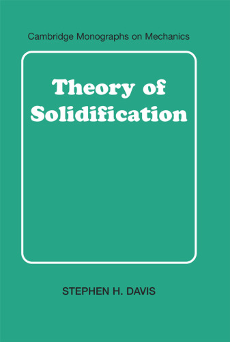 Theory of Solidification