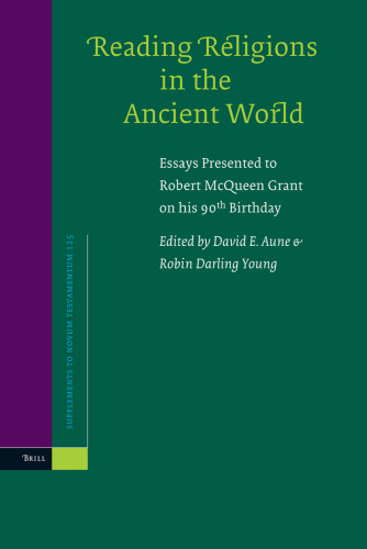 Reading Religions in the Ancient World: Essays Presented to Robert Mcqueen Grant (Supplements to Novum Testamentum)