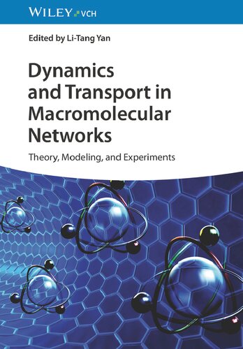 Dynamics and Transport in Macromolecular Networks. Theory, Modeling, and Experiments