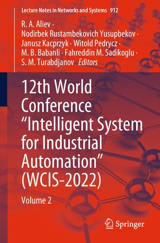 12th World Conference "Intelligent System for Industrial Automation" (WCIS-2022)