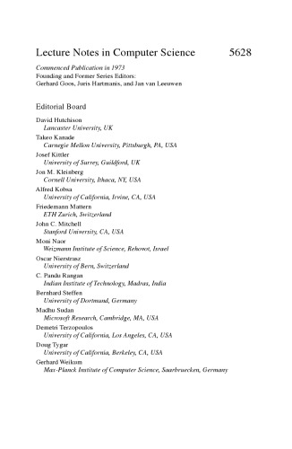 Financial Cryptography and Data Security: 13th International Conference, FC 2009, Accra Beach, Barbados, February 23-26, 2009. Revised Selected Papers