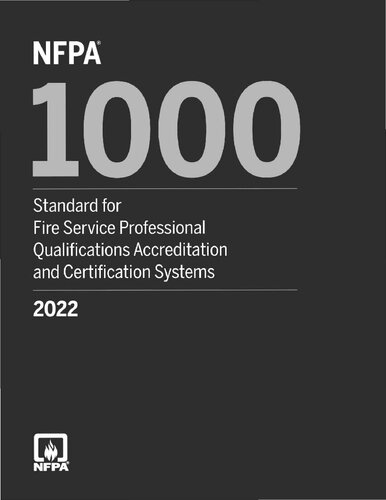 NFPA 1000 (Standard for Fire Service Professional Qualifications Accreditation and Certification Systems)