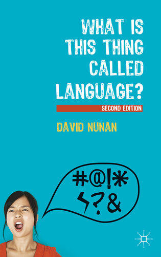 What Is This Thing Called Language?