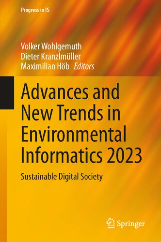 Advances and New Trends in Environmental Informatics 2023: Sustainable Digital Society (Progress in IS)