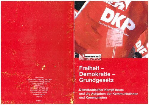 Unsere Zeit Dokumentation 
Freiheit - Demokratie - Grundgesetz