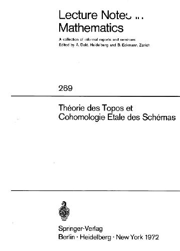 SGA 4 I. Theorie des topos