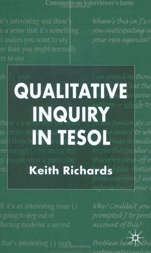 Qualitative Inquiry in TESOL