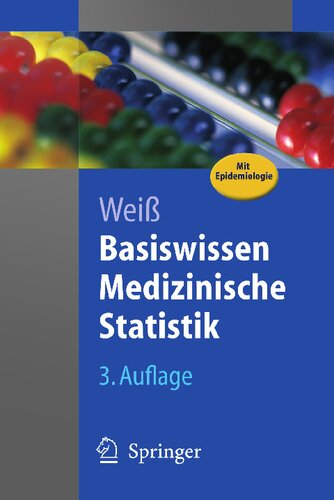 Basiswissen Medizinische Statistik (Springer-Lehrbuch) (German Edition)