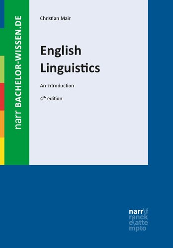 English Linguistics: An Introduction