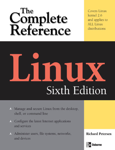 Linux: The Complete Reference, Sixth Edition (Complete Reference Series)