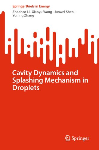 Cavity Dynamics and Splashing Mechanism in Droplets (SpringerBriefs in Energy)