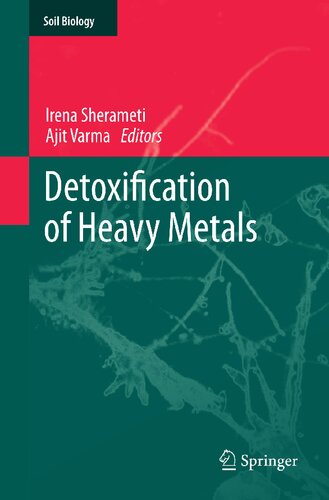 Detoxification of Heavy Metals (Soil Biology, 30)