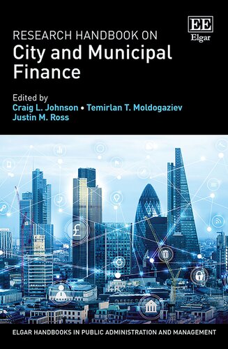 Research Handbook on City and Municipal Finance (Elgar Handbooks in Public Administration and Management)