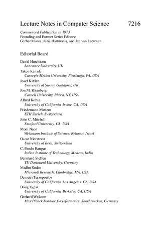 Telecommunication Economics: Selected Results of the COST Action IS0605 Econ@Tel (Lecture Notes in Computer Science, 7216)