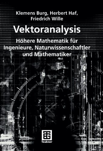 Vektoranalysis: Höhere Mathematik für Ingenieure, Naturwissenschaftler und Mathematiker (German Edition)