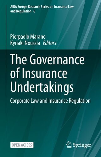 The Governance of Insurance Undertakings: Corporate Law and Insurance Regulation (AIDA Europe Research Series on Insurance Law and Regulation, 6)