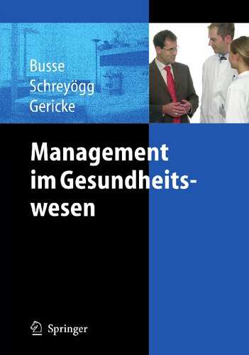 Management im Gesundheitswesen (German Edition)