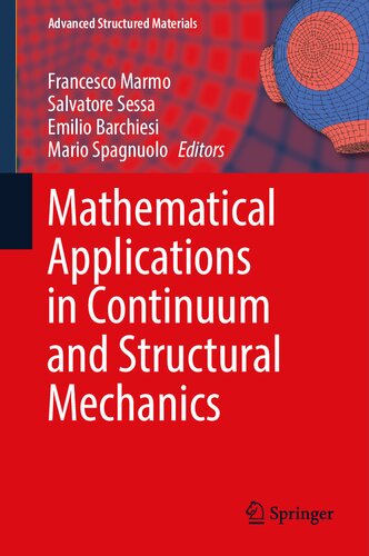 Mathematical Applications in Continuum and Structural Mechanics (Advanced Structured Materials, 127)