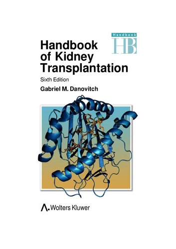 Handbook of Kidney Transplantation