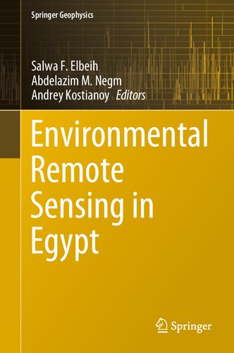 Environmental Remote Sensing in Egypt (Springer Geophysics)