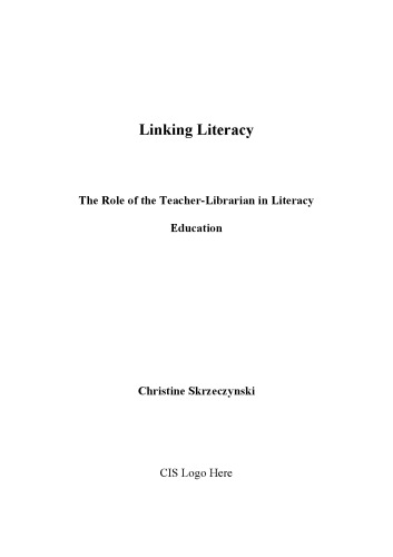 Linking Literacy: the Role of the Teacher-Librarian in Literacy Education