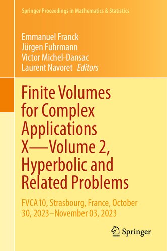 Finite Volumes for Complex Applications X―Volume 2, Hyperbolic and Related Problems: FVCA10, Strasbourg, France, October 30, 2023–November 03, 2023 ... Proceedings in Mathematics & Statistics, 433)