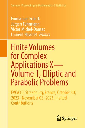 Finite Volumes for Complex Applications X―Volume 1, Elliptic and Parabolic Problems: FVCA10, Strasbourg, France, October 30, 2023–November 03, 2023, ... Proceedings in Mathematics & Statistics, 432)