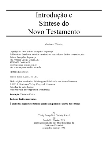 Comentario Esperanca – Novo Testamento – Completo