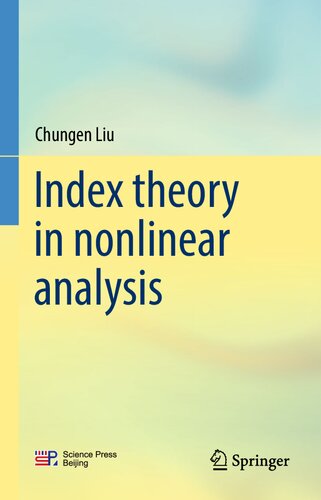 Index theory in nonlinear analysis