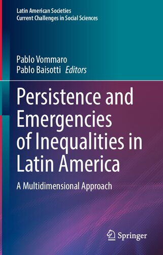 Persistence and Emergencies of Inequalities in Latin America: A Multidimensional Approach (Latin American Societies)
