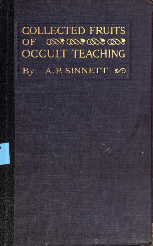 Collected Fruits of Occult Teaching