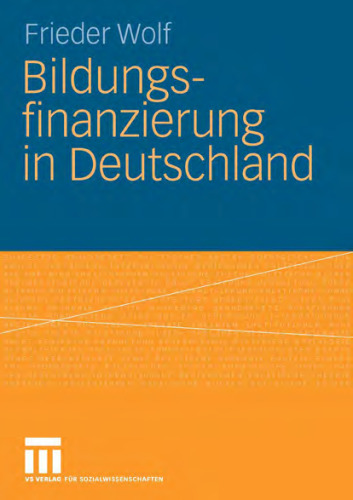 Bildungsfinanzierung in Deutschland