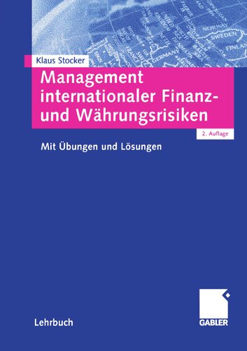 Management internationaler Finanz- und Währungsrisiken