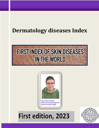 Dermatology diseases index update may 2024 [0 ed.]